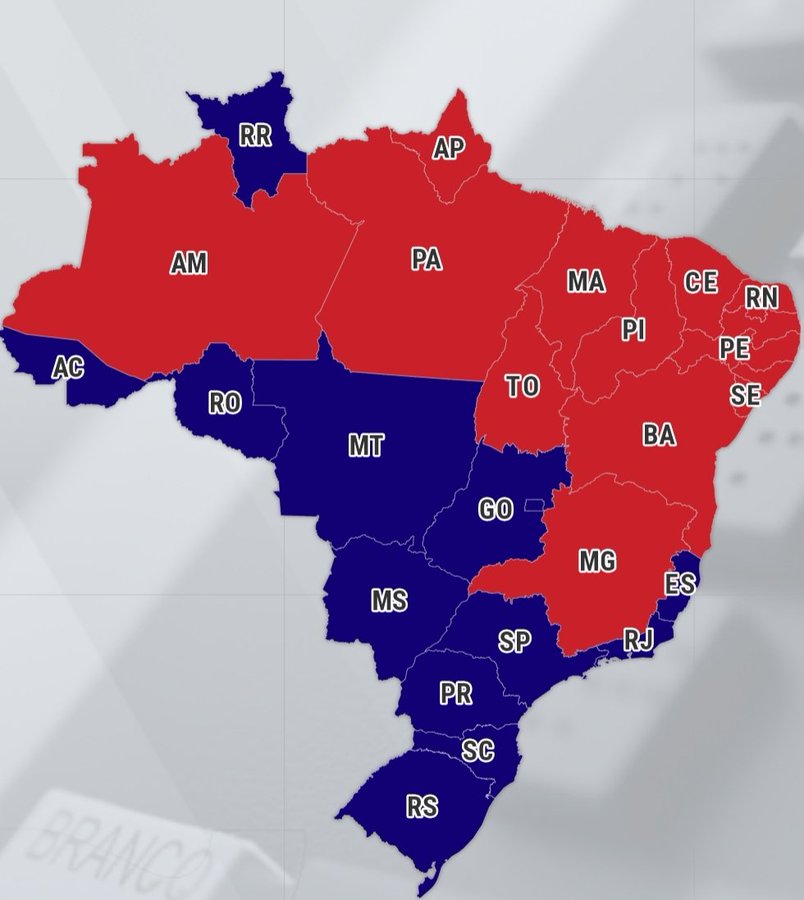 Brasil somos + 156 milhões aptos a votar,  vote no PT Lula 13 e Aliados pelo Brasil contra a fome, o ódio, preconceito, fascismo, genocida,  e a favor  da democracia e a constituição! 👉COPIE E COLE 👉DIVULGAR 👉ESQUERDA SEGUE ESQUERDA!👉ENGAJAR e RT🙌🏻
